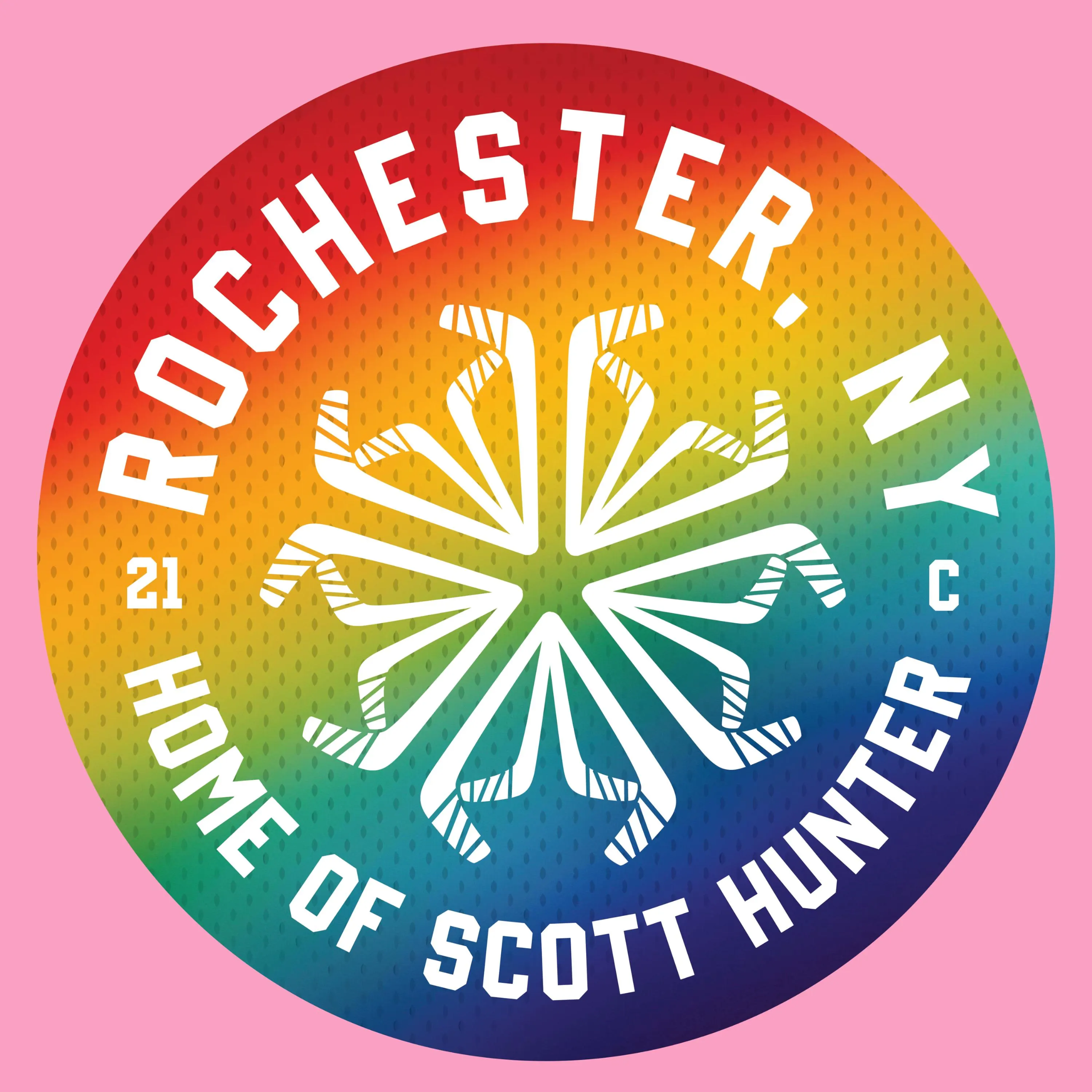 Scott Roxter Sticker Sticker | Rochester, NY - Home of Scott Hunter | 3
